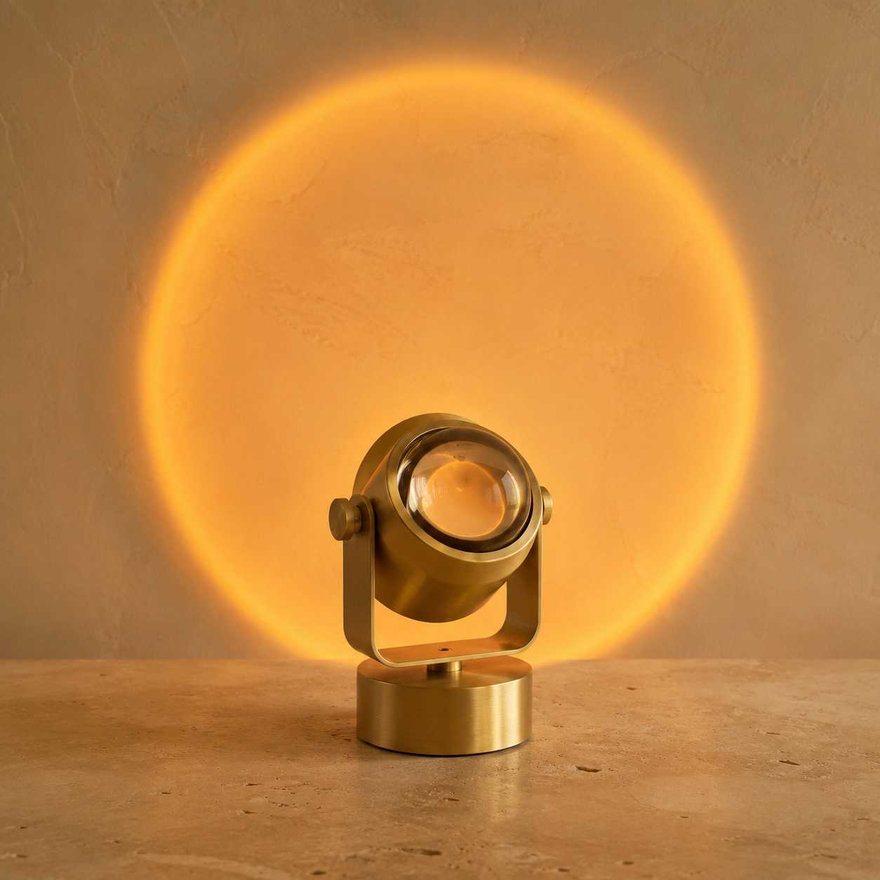 Golden Hour sunset projection lamp
